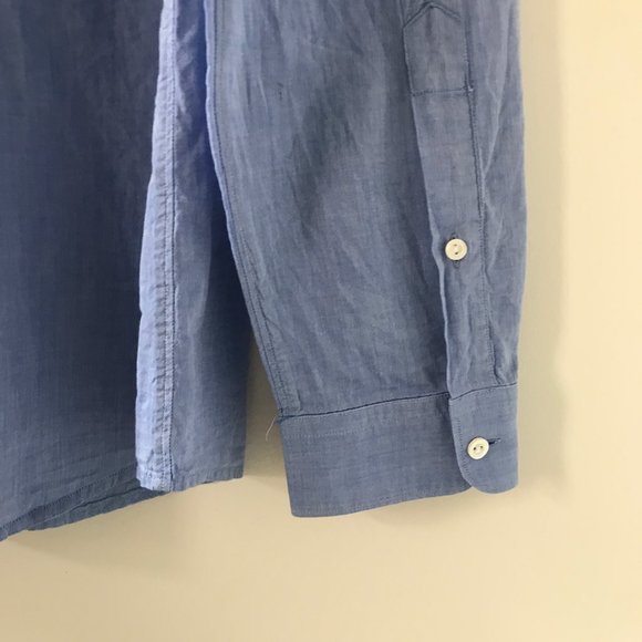 Diesel Black Gold Mid Blue End Casual Dress Shirt - Picture 8 of 15